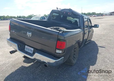 2018 Ram 1500 Lone Star Silver 4X2 5'7 Box from USA, damaged, VIN 1C6RR6LT0JS255251